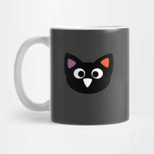 halloween black cat Mug